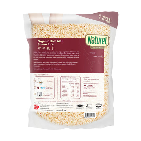 Naturel Organic Brown Rice 2kg
