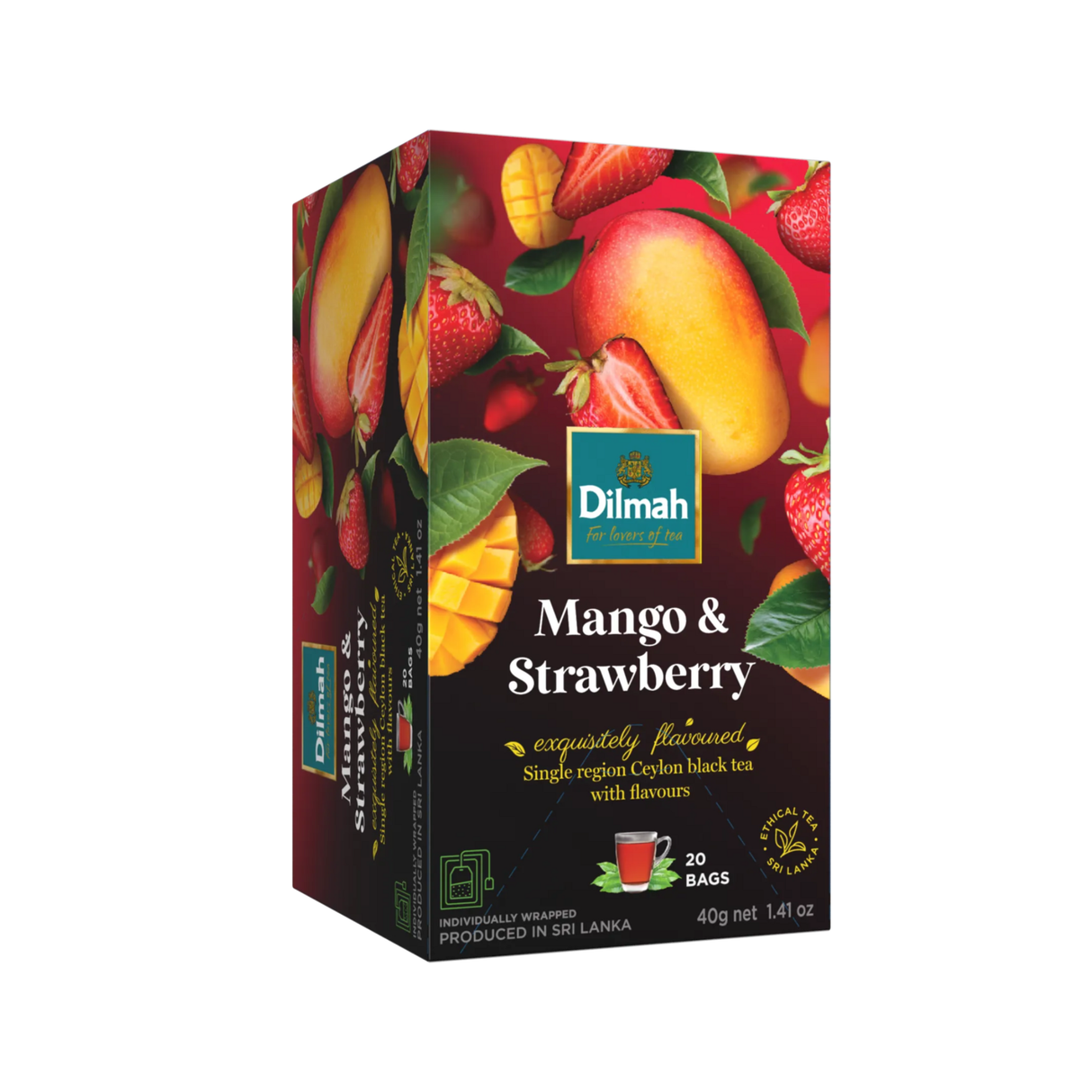 Dilmah Mango & Strawberry Tea Bags (1.5g x 20s)