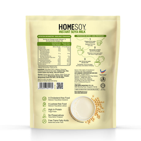 Homesoy Instant Soya Milk 32g (10 sachets)