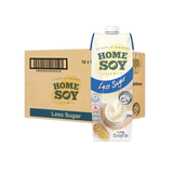 [Carton] Homesoy Soya Milk - Less Sugar 1Ltr x 12 Packs