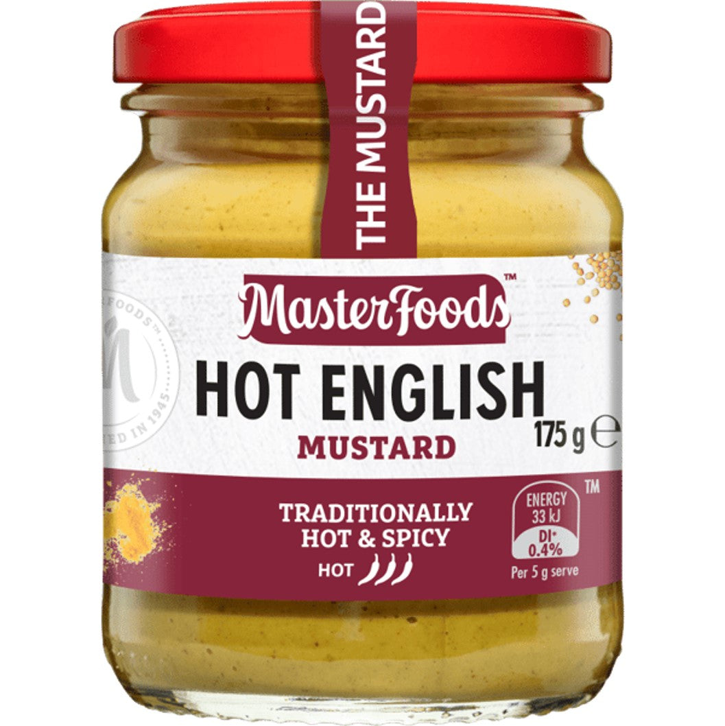 MasterFoods Hot English Mustard