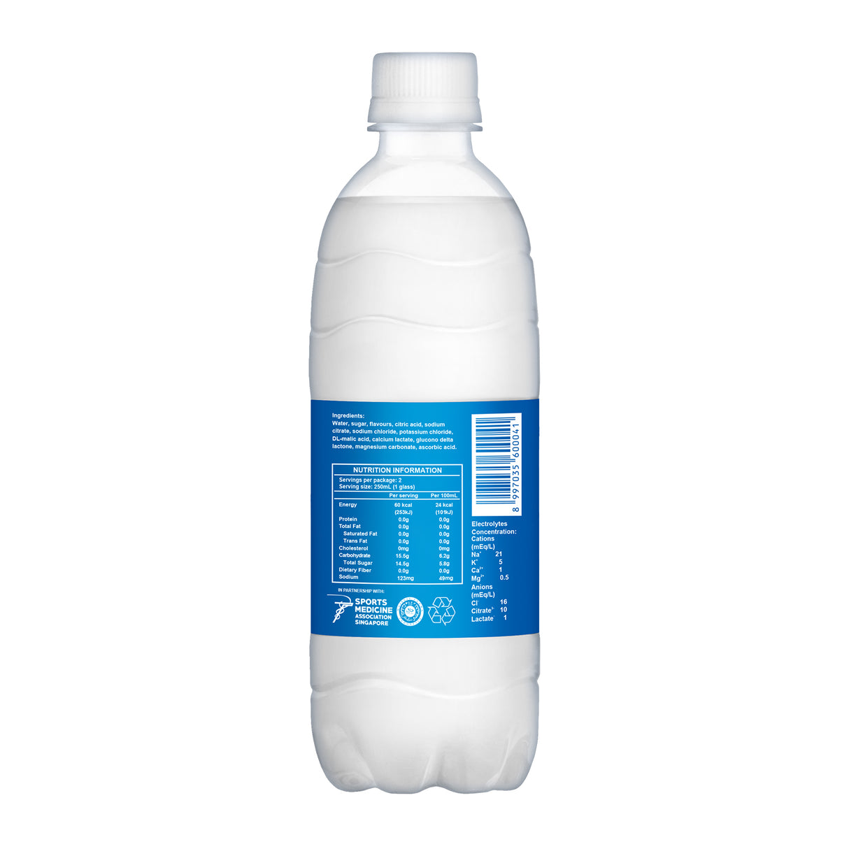 Pocari Sweat Ion Supply Bottle Drink 500ml x 4 Bottles