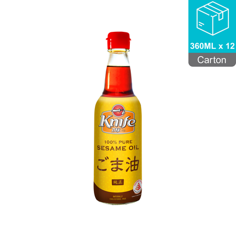 Knife 100% Pure Sesame Oil 