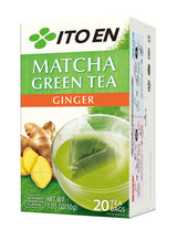 Ito En Matcha Green Tea Ginger Tea Bags 20's