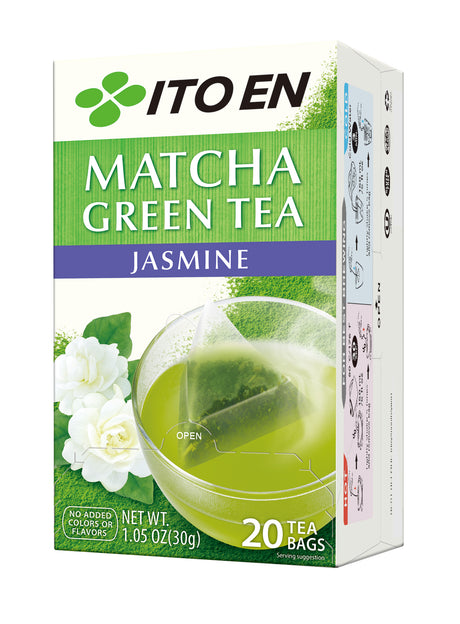 Ito En Matcha Green Tea Jasmine Tea Bags 20's