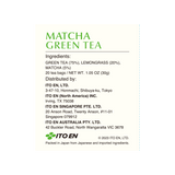 Ito En Matcha Green Tea Lemongrass Tea Bags 20's