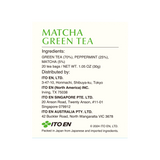 Ito En Matcha Green Tea Peppermint Tea Bags 20's