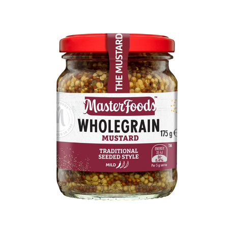 Masterfoods wholegrain mustard