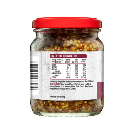 Masterfoods wholegrain mustard