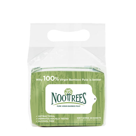 NooTrees bamboo wet wipes 
