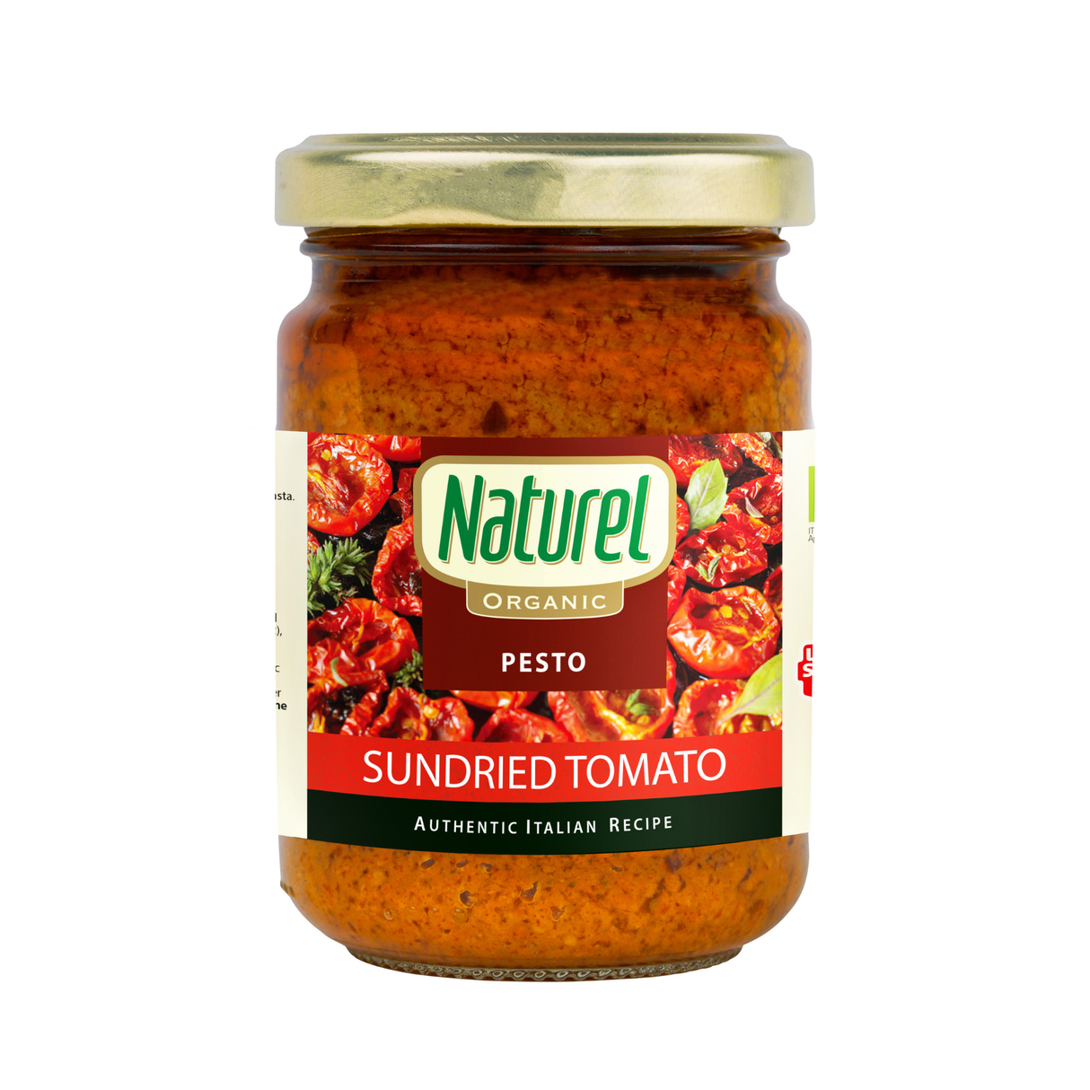 Naturel Organic Sundried Tomato Pesto Sauce 140g
