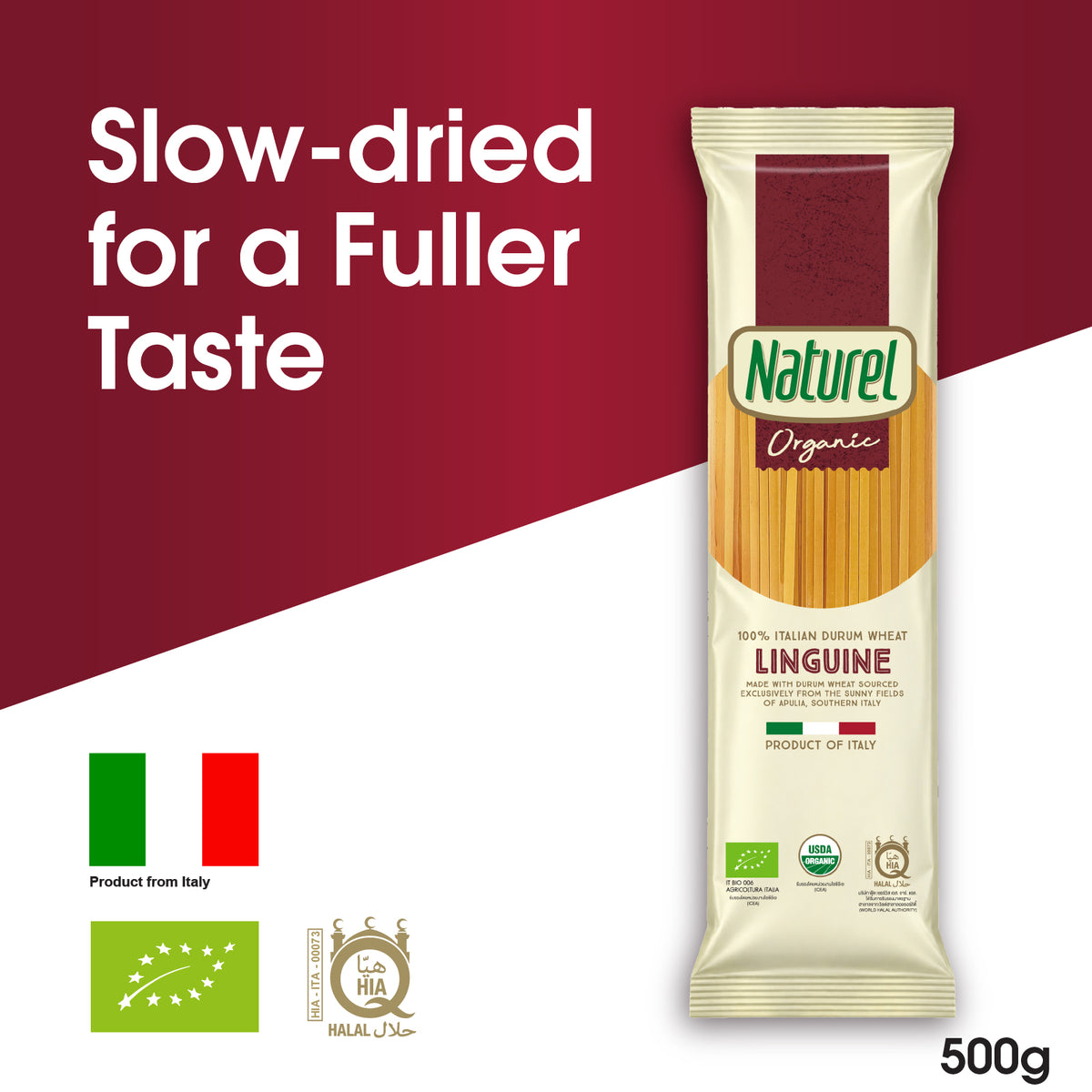 Naturel Organic Linguine Pasta
