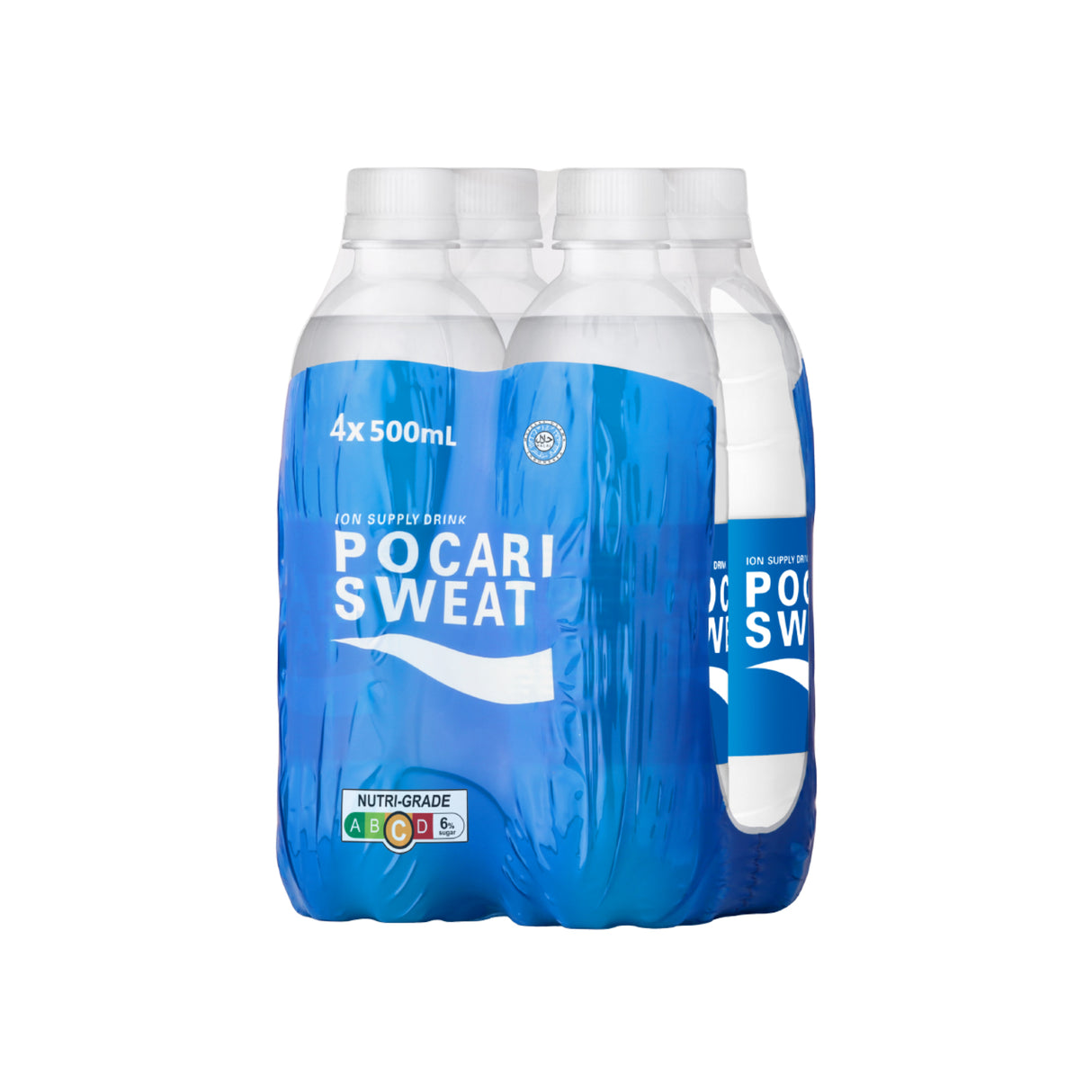 Pocari Sweat Ion Supply Bottle Drink 500ml x 4 Bottles