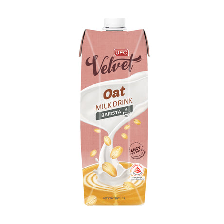 UFC Velvet Oat Milk - Barista (Unsweetened) 1 Ltr