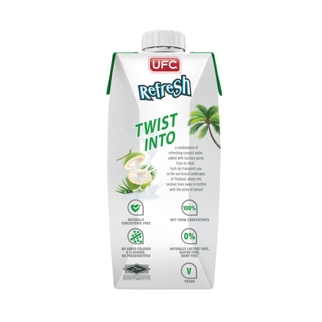 [Carton] UFC Refresh Coconut Twist 500ml x 12 Packs