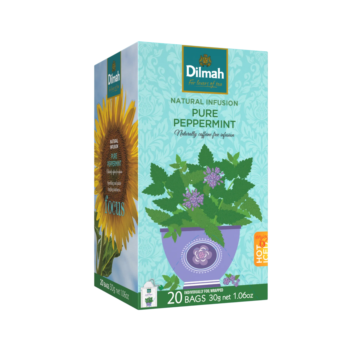 Dilmah Natural Infusion Pure Peppermint Leaves (1.5g x 20s)