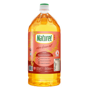 Naturel brand rice bran oil 