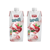 [Bundle of 2] UFC Refresh Lychee with Himalayan Salt 500ml