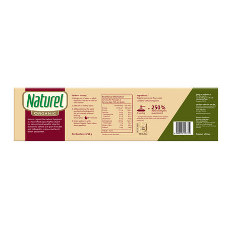 Naturel Organic Buckwheat Spaghetti 250g