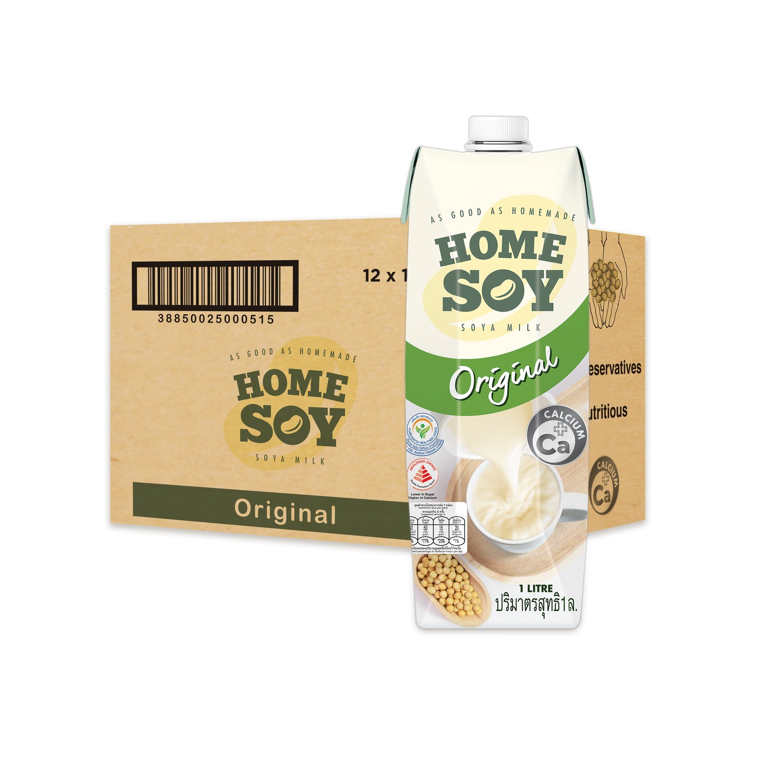 Homesoy Soya Milk Original flavor 