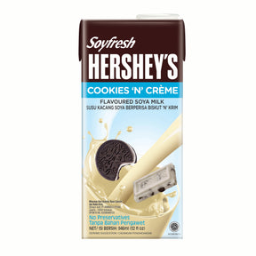 Hershey's Soyfresh Soya Milk in Cookies & Crème flavor
