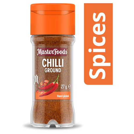 MasterFoods Chilli Ground spices, 27g size