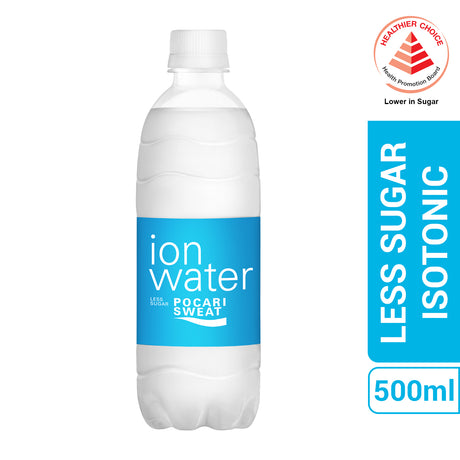 [Carton] Pocari Sweat ION Water - Less Sugar 500ml x 24 Bottles