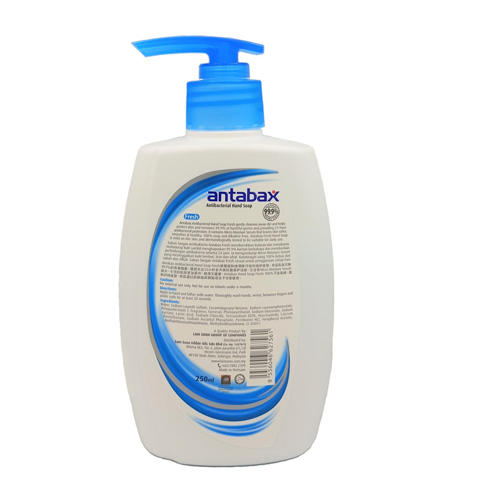 AntaBax Hand Wash (Fresh) 250ml