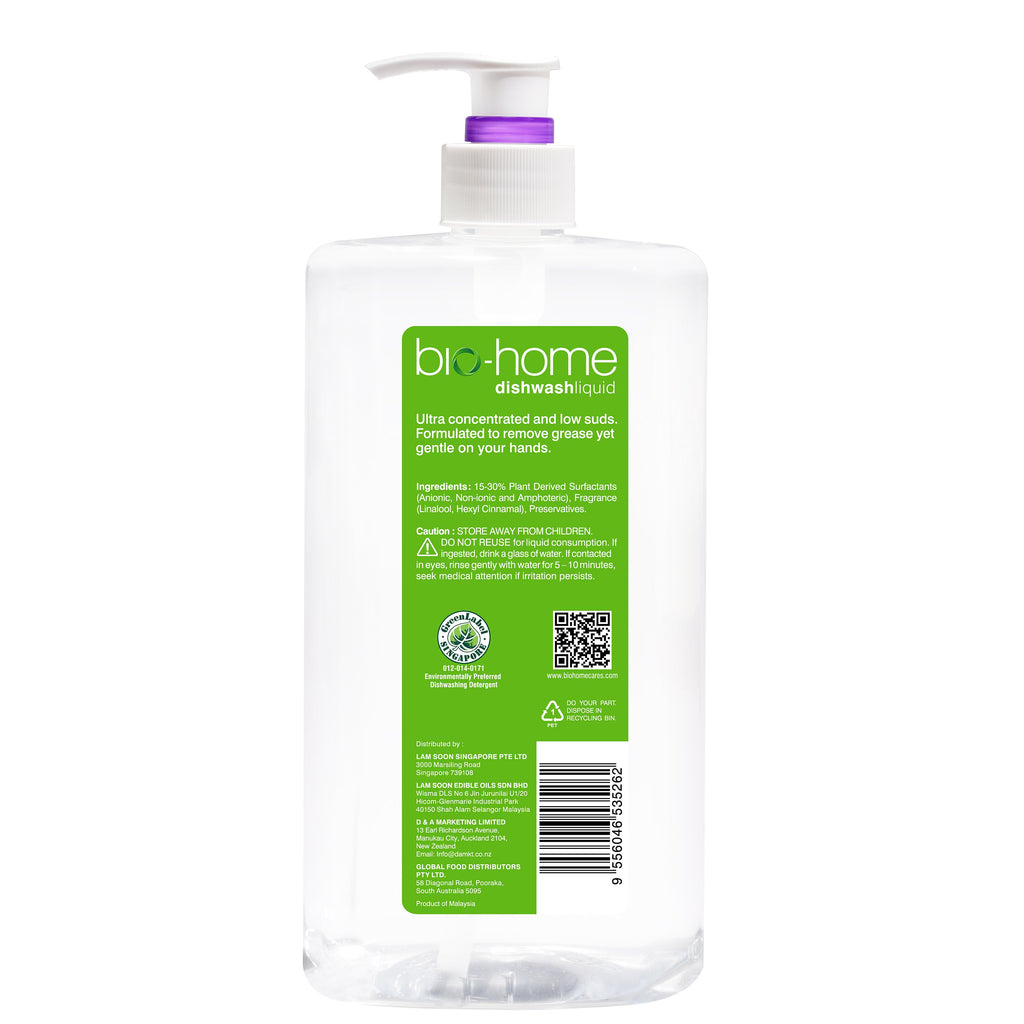 bio-home Dishwash Liquid - Lavender and Bergamot 900ml