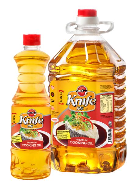 Knife Premium Cooking Oil 5Ltr + 1Ltr