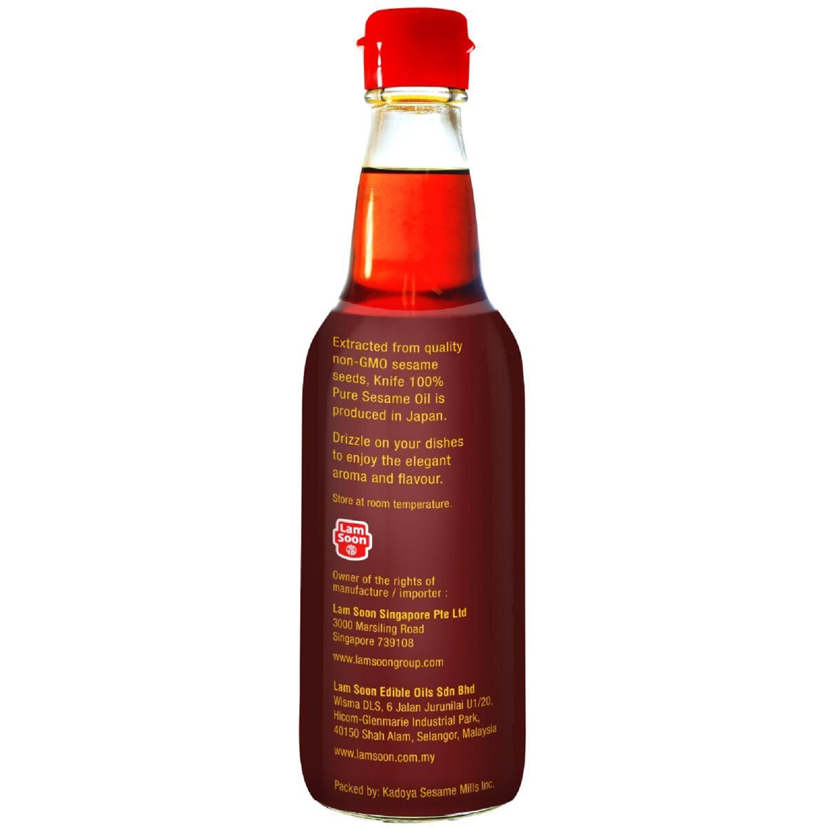 Knife 100 Pure Sesame Oil (Goma Abura) Grocery Owl Singapore