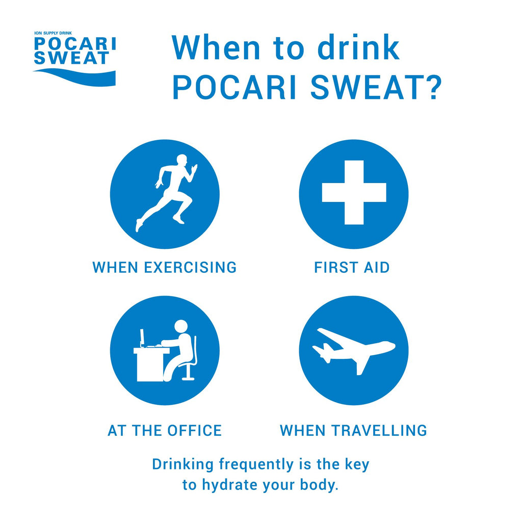 Pocari Sweat Ion Supply Drink (Sachet) 15g x 5 packs
