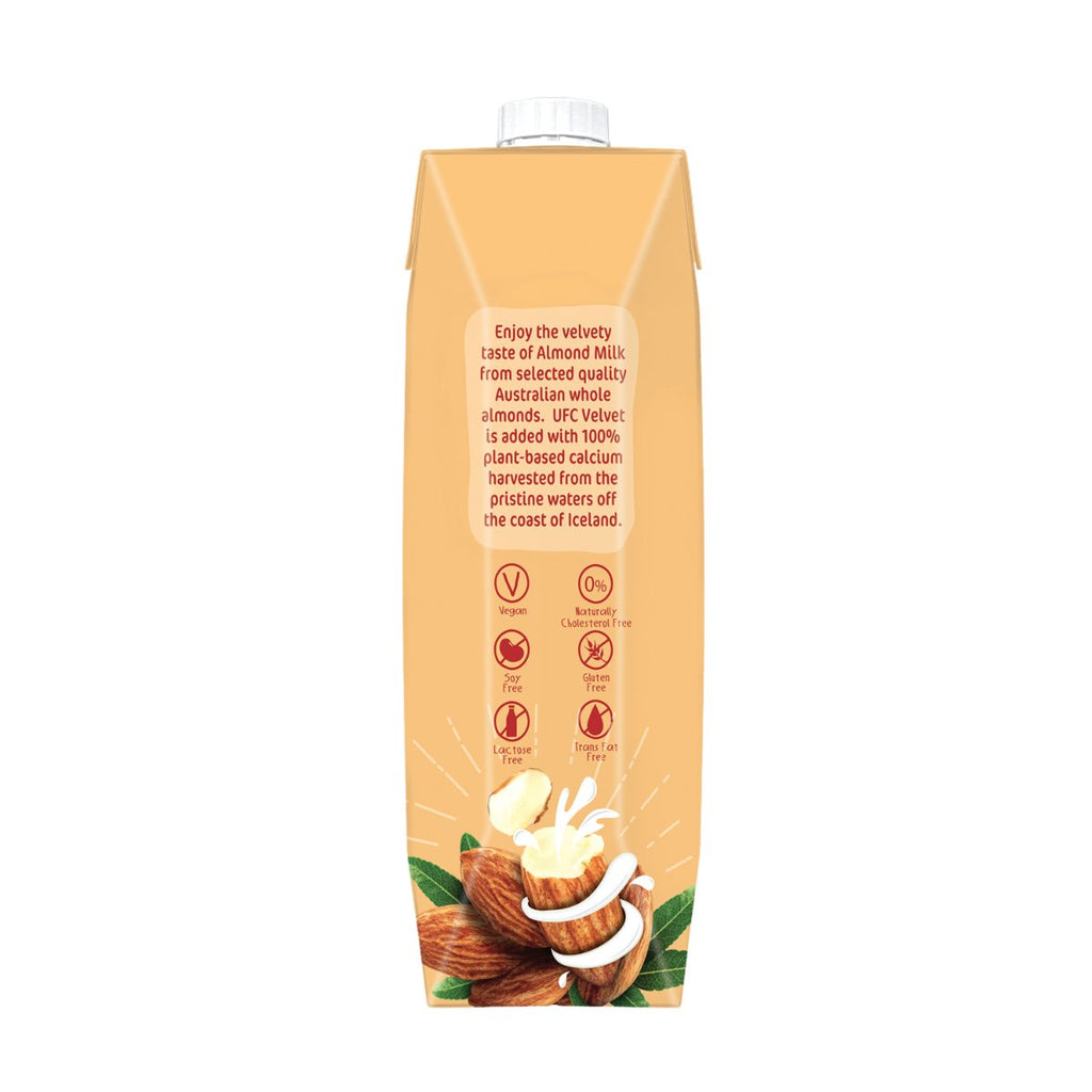 UFC Velvet Almond Milk - Unsweetened 1Ltr