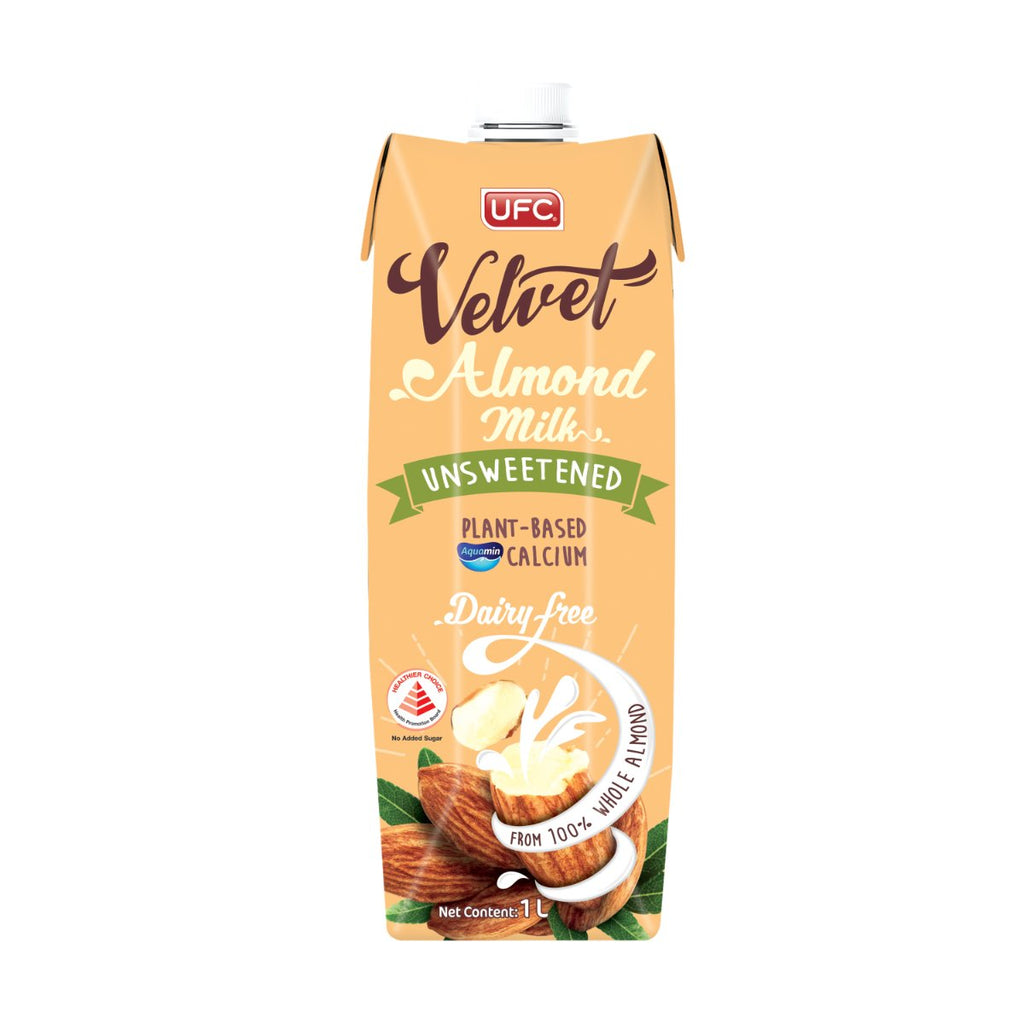 UFC Velvet Almond Milk - Unsweetened 1Ltr